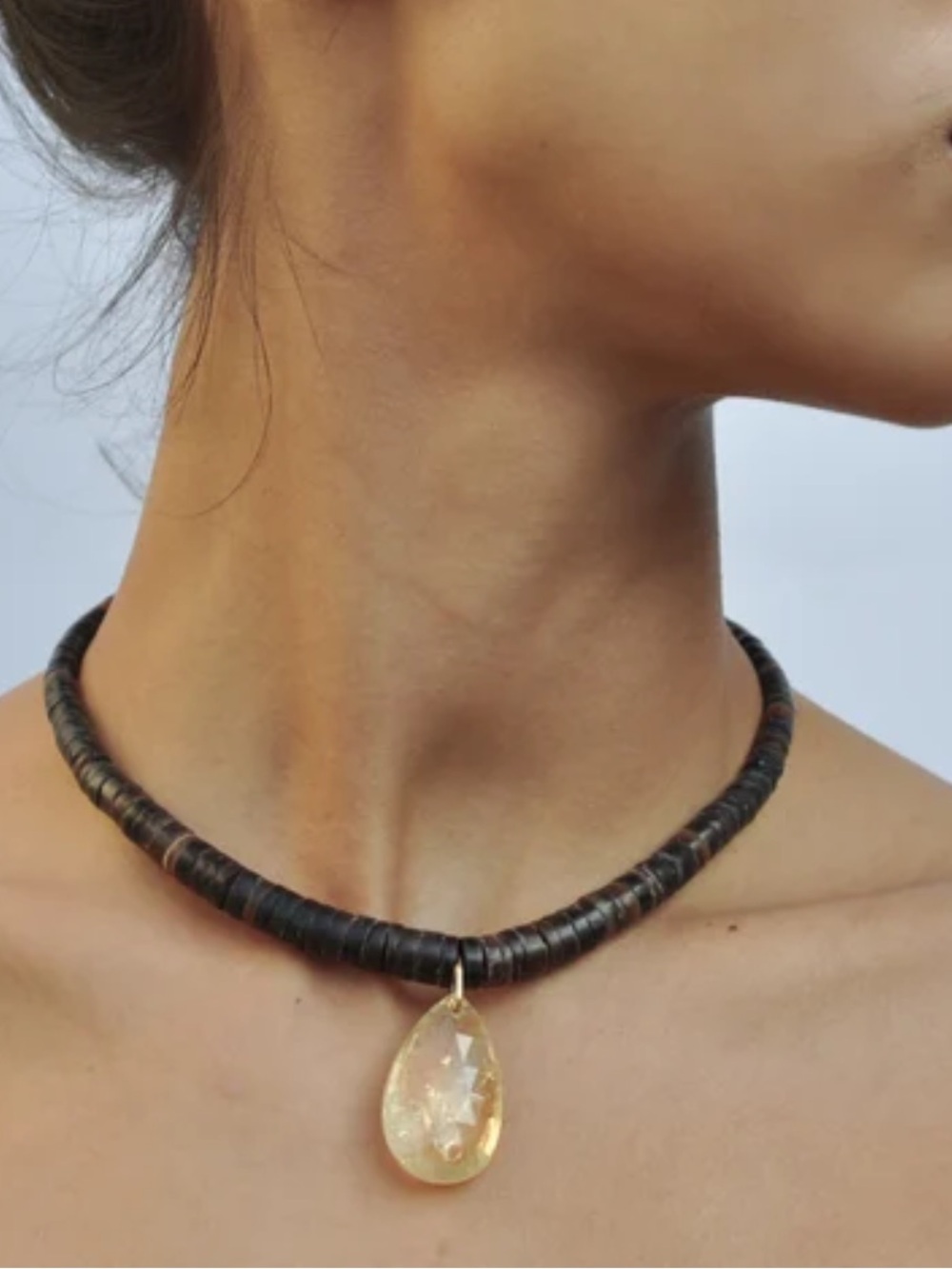 LAOLI THE DROP COLLAR | CITRINE